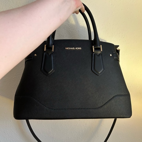 Michael Kors Black Satchel - Picture 7 of 9